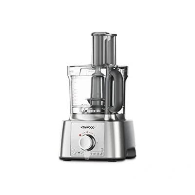 Afbeelding van Kenwood MultiPro Express Keukenmachine, 1000 watt, kom, 3 liter, blender, 1,5 l, sappers, snijaccessoires, Serve accessoires
