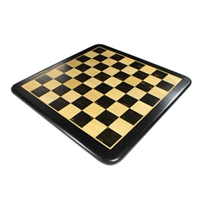 Afbeelding van Verzamelbaar palissander houten schaakbord zonder stukken Passende en messing schaakstukken apart verkrijgbaar door het merk StonKraft (21 x 21)