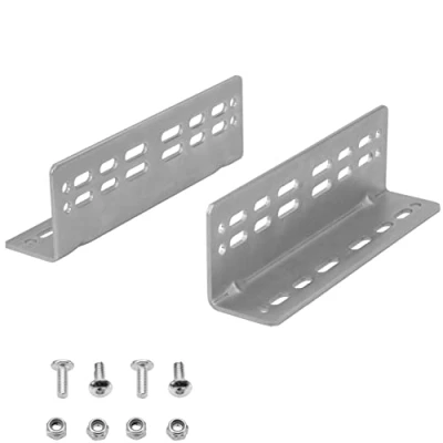 Afbeelding van 1 paar JUNKER Montagebeugels KW 200 H76 L184 Gegalvaniseerd staal Lengte 184 mm voor vloer en platformmontage van volledig uittrekbare rails KV2 NF