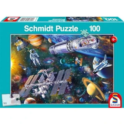 Afbeelding van Schmidt Spiele 56455 ruimteplezier, 100 stukjes kinderpuzzel, normaal