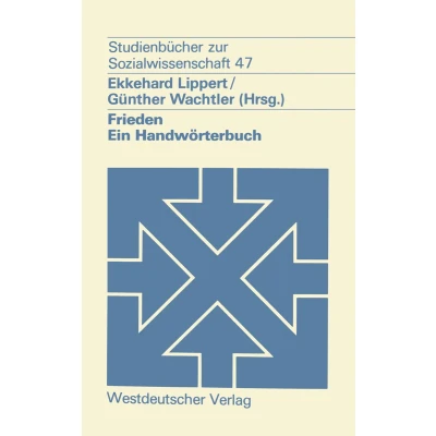 Afbeelding van Studienbücher zur Sozialwissenschaft Frieden