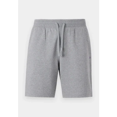 Afbeelding van Tommy Hilfiger Heren Essential Terry Sweatshort MW0MW37240 Joggingbroek, Grijs, S, Grijs (Medium Grey Heather), S
