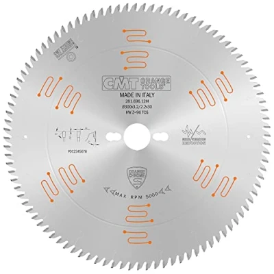 Afbeelding van CMT Orange Tools 281.696.12M cirkelzaag 300 x 3,2/2,2 30 Z 96 5tcg chroom