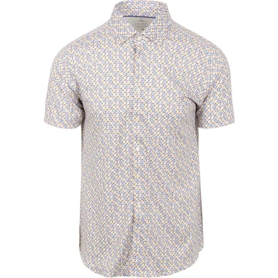 Afbeelding van Desoto Short Sleeve Jersey Overhemd Print Multicolor Maat XXL Heren Overhemden Casual