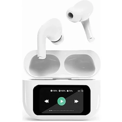 Afbeelding van Gembird GMB Audio TWS LCD ANC 01 W hoofdtelefoon/headset Draadloos In ear Oproepen/muziek USB Type C