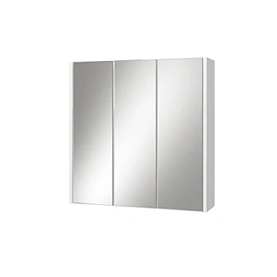 Afbeelding van Vicco Majest, badkamerspiegelkast, wit/wit, hoogglans, 67,4 x 68 cm