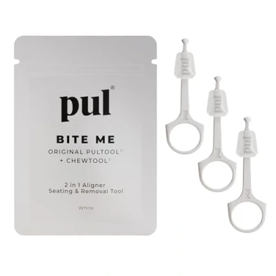 Afbeelding van PUL Herbruikbare 2 in 1 Aligner Seating Chewie &amp; Removal Tool Compatibel met Invisalign, verwijderbare beugels, houders en dienbladen Eenvoudig te gebruiken verwijderaar kauwen, tand