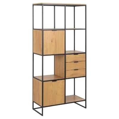 Afbeelding van Emob Boekenkast/ Rek Bruin 85cm Breed