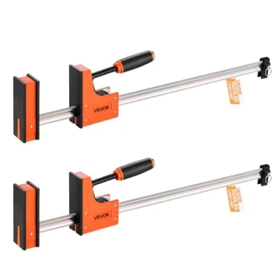 Afbeelding van VEVOR 2 x houtbewerkingsklemmenset 60,96 cm, parallelklem, oranje
