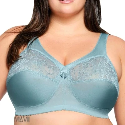 Afbeelding van Glamorise Volledige Figuur Plus Size MagicLift Originele Ondersteuning BH Wirefree #1000, Gletsjer, 120N