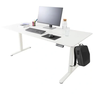 Afbeelding van AREBOS in hoogte verstelbaar elektrisch bureau 180 x 80 cm met geheugenfunctie