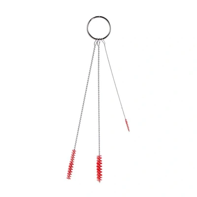 Afbeelding van Vikan Pijpborstel Set Zacht Ø 2mm, 5mm &amp; Ø6 mm Blauw