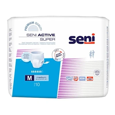 Afbeelding van 8x Seni Active Super Medium a10 B07NS1H6VQ Packung (10 Stück)
