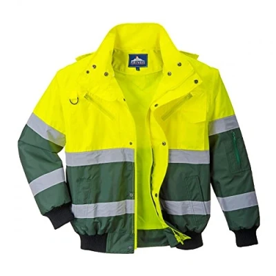 Afbeelding van X Hi Vis Bomberjack maat Large, YeGree