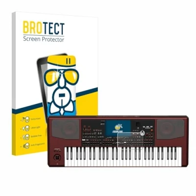 Afbeelding van BROTECT Screenprotector voor KORG Pa700 Folie Beschermfolie Beschermglas transparant