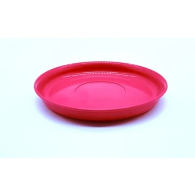 Afbeelding van Kimmel Bord 14 cm camping, picknick, outdoor 100% recyclebaar fuchsia