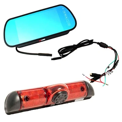 Afbeelding van KNRAGHO Derde remlicht, 7 inch TFT LCD scherm, model KN522CBC (001 M), voertuigveiligheidscamera voor FIAT Ducato, Peugeot Boxer, Citroen Jumper (2006 2015)