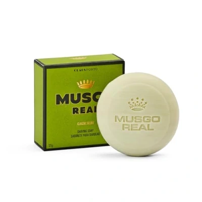 Afbeelding van Claus Porto Scheerzeep Musgo Real Grooming Classic Scent Shaving Soap 125gr Voor Mannen