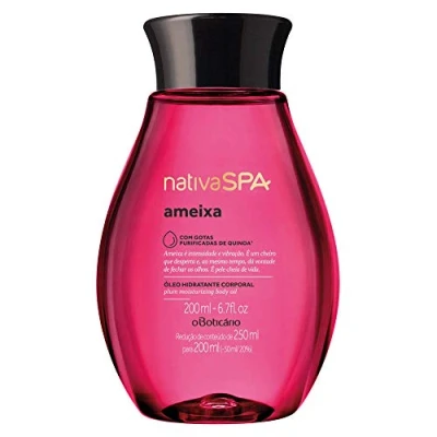 Afbeelding van Boticario Linha Nativa Spa (Ameixa) Oleo Hidratante Corporal 200 ml (Boticario (Plum) collectie vochtinbrengende olie 6,7 fl oz)