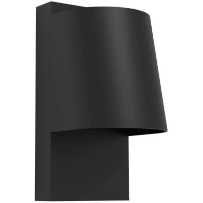Afbeelding van EGLO STAGNONE Wandlamp buiten GU10 Ø 8.4 cm Zwart