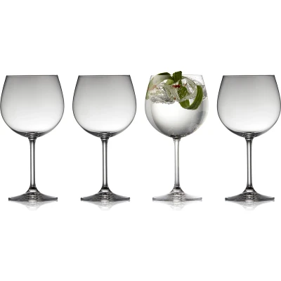 Afbeelding van Gin &amp; Tonic Glas Lyngby Juvel Clear 570 ml (4 delig)