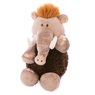 Afbeelding van NICI Knuffel Mammoet Elke 25 cm Knuffeldier voor Meisjes, Jongens &amp; Baby&#039;s Pluizige om Mee te Spelen, Knuffelen en Verzamelen Pluche Dieren