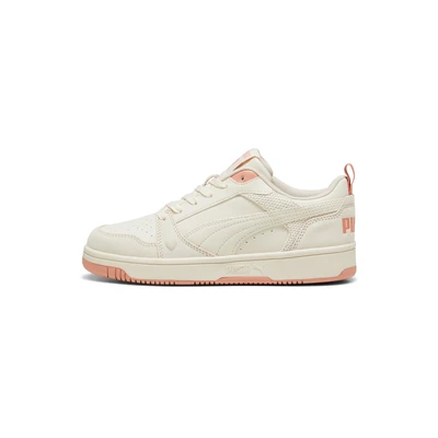 Afbeelding van Puma Sneakers laag, Dames, Maat: 37.5, Alpine snow deeva peach Leer/ synthetisch