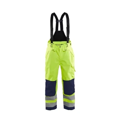 Afbeelding van Blaklader Shell werkbroek High Vis 1867 1977 Geel/Marineblauw D84