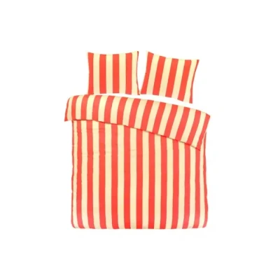 Afbeelding van Papillon Lewis Dekbedovertrek Lits jumeaux 240x200/220 cm Oranje