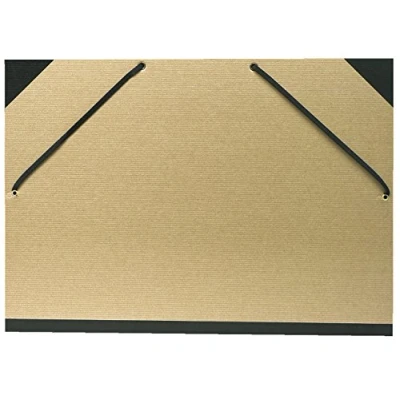 Afbeelding van Exacompta Kraft Portfolio met Elastiek, A3 Bruin/Naturel