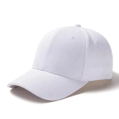 Afbeelding van ASD Accessories Klassieke honkbalpetten voor heren en dames, uniseks, verstelbare honkbalpetten, Wit, One size