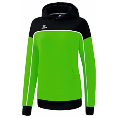 Afbeelding van erima CHANGE by sweatshirt met capuchon dames green/zwart/wit