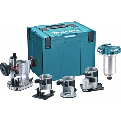 Afbeelding van Makita DRT50ZJX3 18V Li ion accu bovenfrees /kantenfrees/trimmer body in Mbox