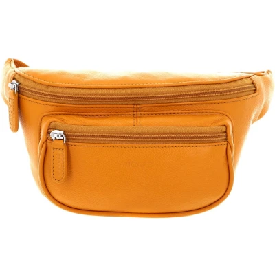 Afbeelding van PICARD Leren Gordeltas Schoudertas Luis Belt Bag Wintersun Oranje