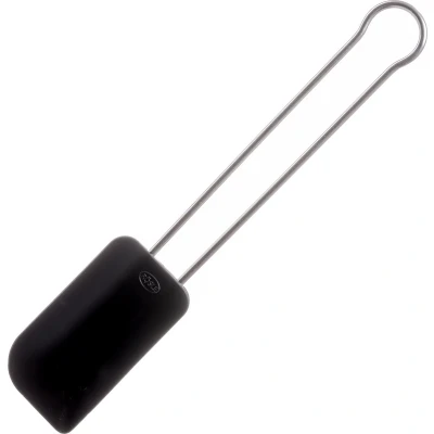 Afbeelding van Rosle Pannenlikker RVS / Siliconen Zwart 26 cm Breed