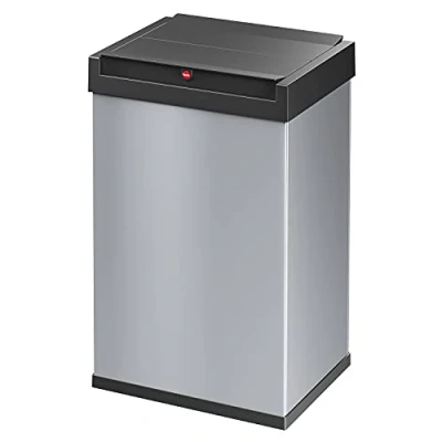 Afbeelding van Afvalbak Big Box Swing maat L 35 zilver 0840 121
