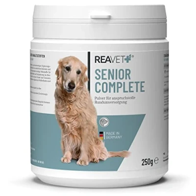 Afbeelding van ReaVET Senior Complete Voor Honden Vitaliteit &amp; Wendbaarheid op oudere leeftijd Senioren‎‎ 250g