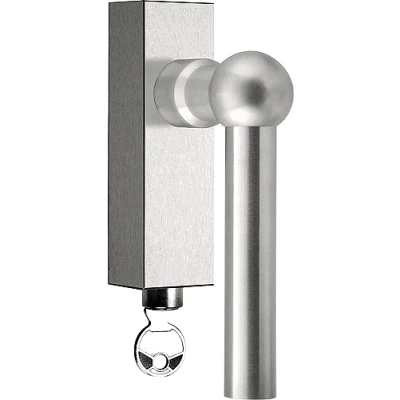 Afbeelding van Formani Draaikiepgarnituur FERROVIA FVL125 DKLOCK afsluitbaar mat RVS