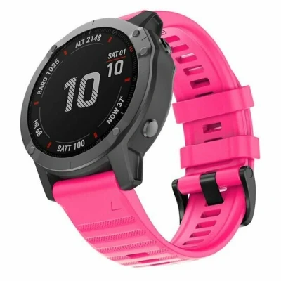 Afbeelding van Siliconen bandje Roze Garmin Tactix 8 51mm