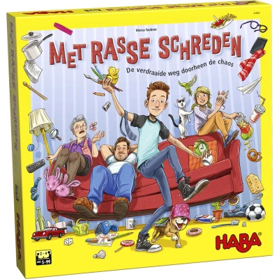 Afbeelding van Gezelschapsspel Met rasse schreden Haba