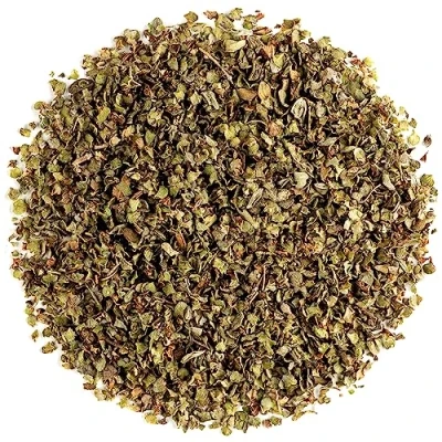 Afbeelding van Marjolein Bio Gedroogde Kruiden Blaadjes Origanum Majorana Kruidenblaadjes Marjoram