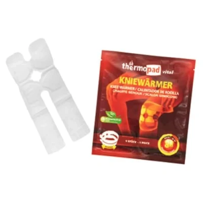 Afbeelding van THERMOPAD Kniewarmers het origineel: set van 4 voor maximaal 8 uur warmte op de knie I stretchbanden + klittenbandsluiting lucht geactiveerd