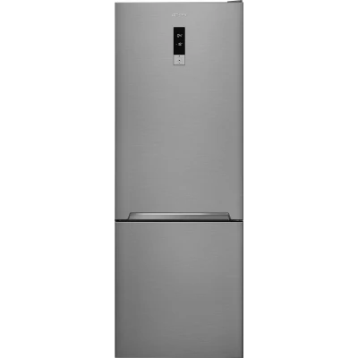 Afbeelding van Smeg FC48XDNE koel vriescombinatie Vrijstaand 481 l E Roestvrijstaal