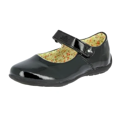 Afbeelding van Lico Anna V Ballerina&#039;s voor meisjes, doorlopend plateau, zwart, 27 EU