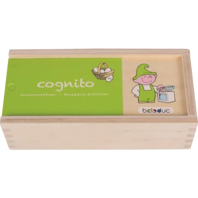 Afbeelding van Beleduc Cognito Activiteiten Herkennen Houten Kinderspel