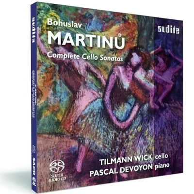 Afbeelding van Tilmann Wick &amp; Pascal Devoyon Martinu: Complete Cello Sonatas (Super Audio CD)
