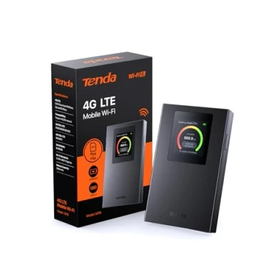Afbeelding van Tenda MF6 WiFi zeep met Cat4 SIM 150 Mbps, 6 AX300Mbps, draagbare router, kleur LCD scherm, oplaadbare batterij, opladen powerbank, eenvoudige configuratie, compact ontwerp
