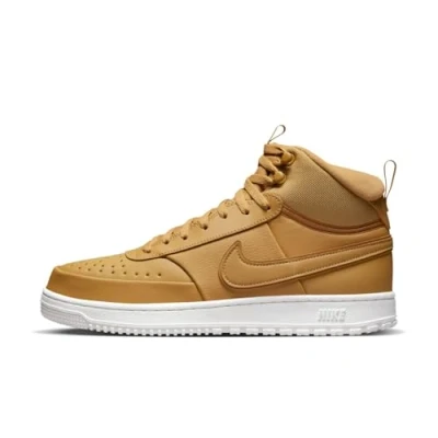 Afbeelding van Nike SB Court Vision MID Winter Sneakers hoog elemental gold goldsail, Maat: 44, sail Kunststof