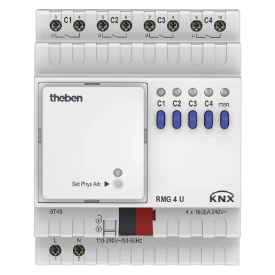 Afbeelding van Theben knx schakelactor 4 voudig basismodule 4930223