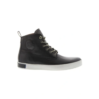 Afbeelding van Blackstone Veterboots, Heren, Maat: 40, Blue Leer